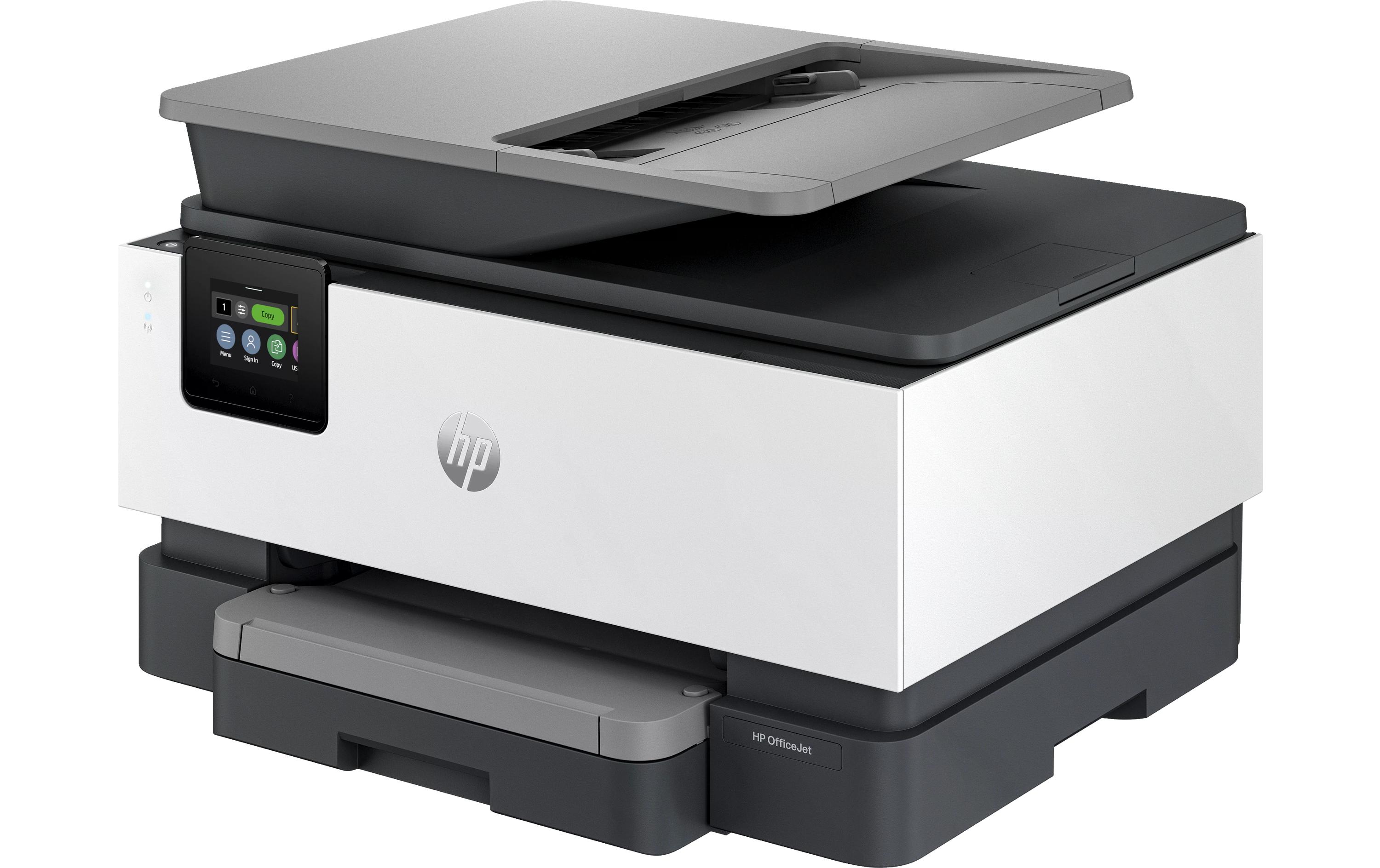 Multifunktionsdrucker OfficeJet Pro 9120b All-in-One<br>4-in-1-Tintenstrahl-Multifunktionsdrucker für Arbeitsgruppen