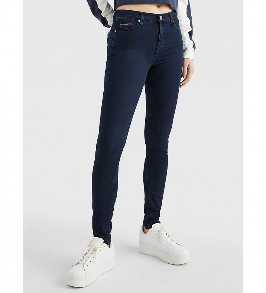 Tommy Jeans Jeans Nora MR Skny Avdbs azul marinho