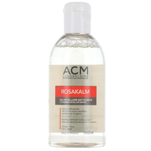 Eau micellaire nettoyante Rosakalm ACM - Visage et yeux