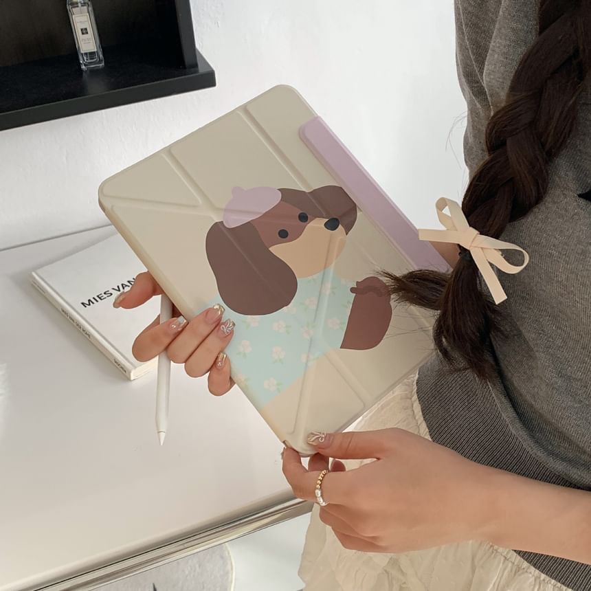 Vachie - Hond iPad-hoesje