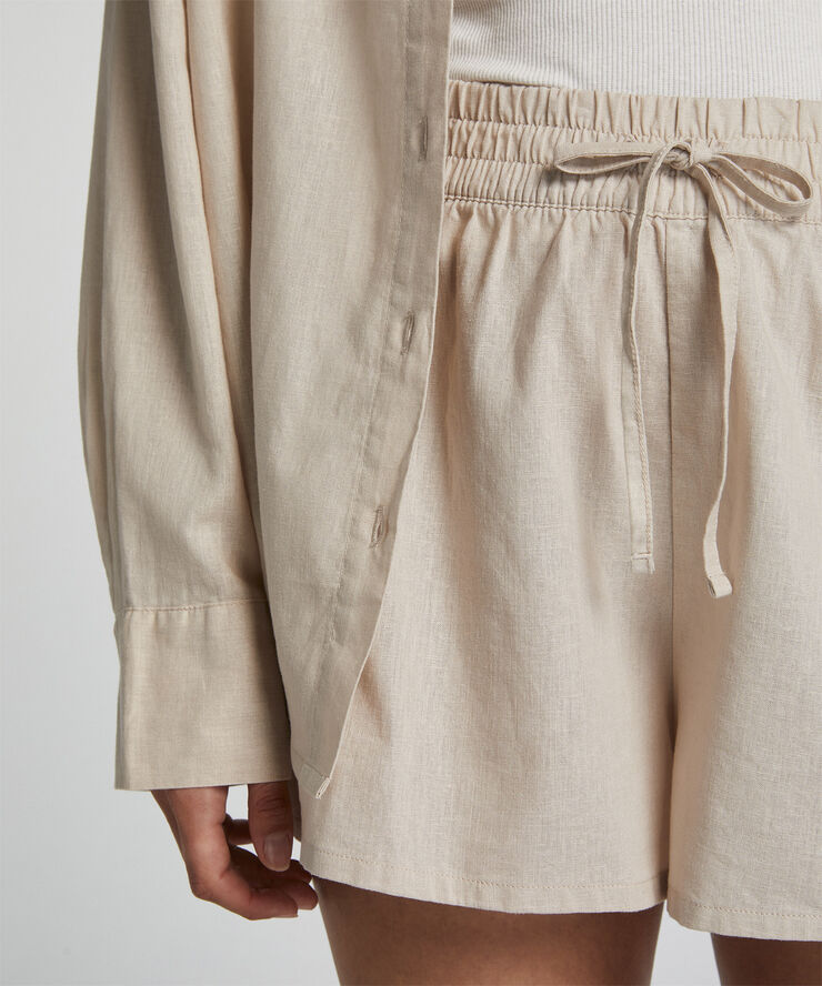 Hunkemöller Short Linen Almond peach
