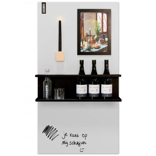 Magneetbord mat - krijtbord wit 60x150 cm
