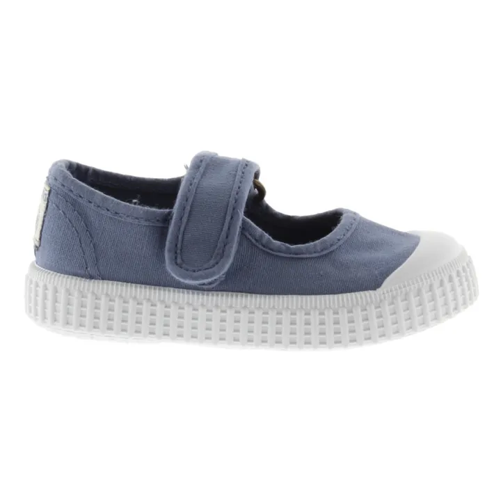 Victoria Baskets Scratchs Mercedes Tira Lona | Bleu