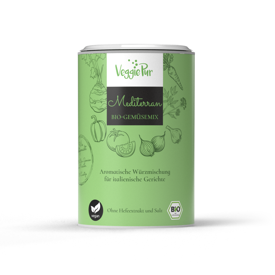 VeggiePur Gemüse-Mix MEDITERRAN 130 g