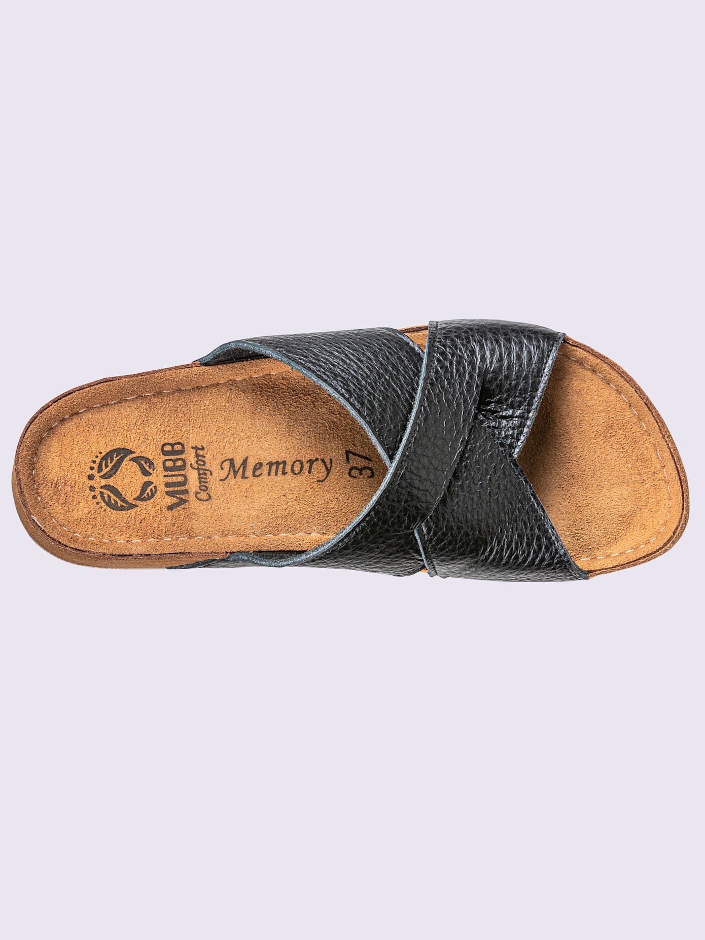Mules cuir vachette