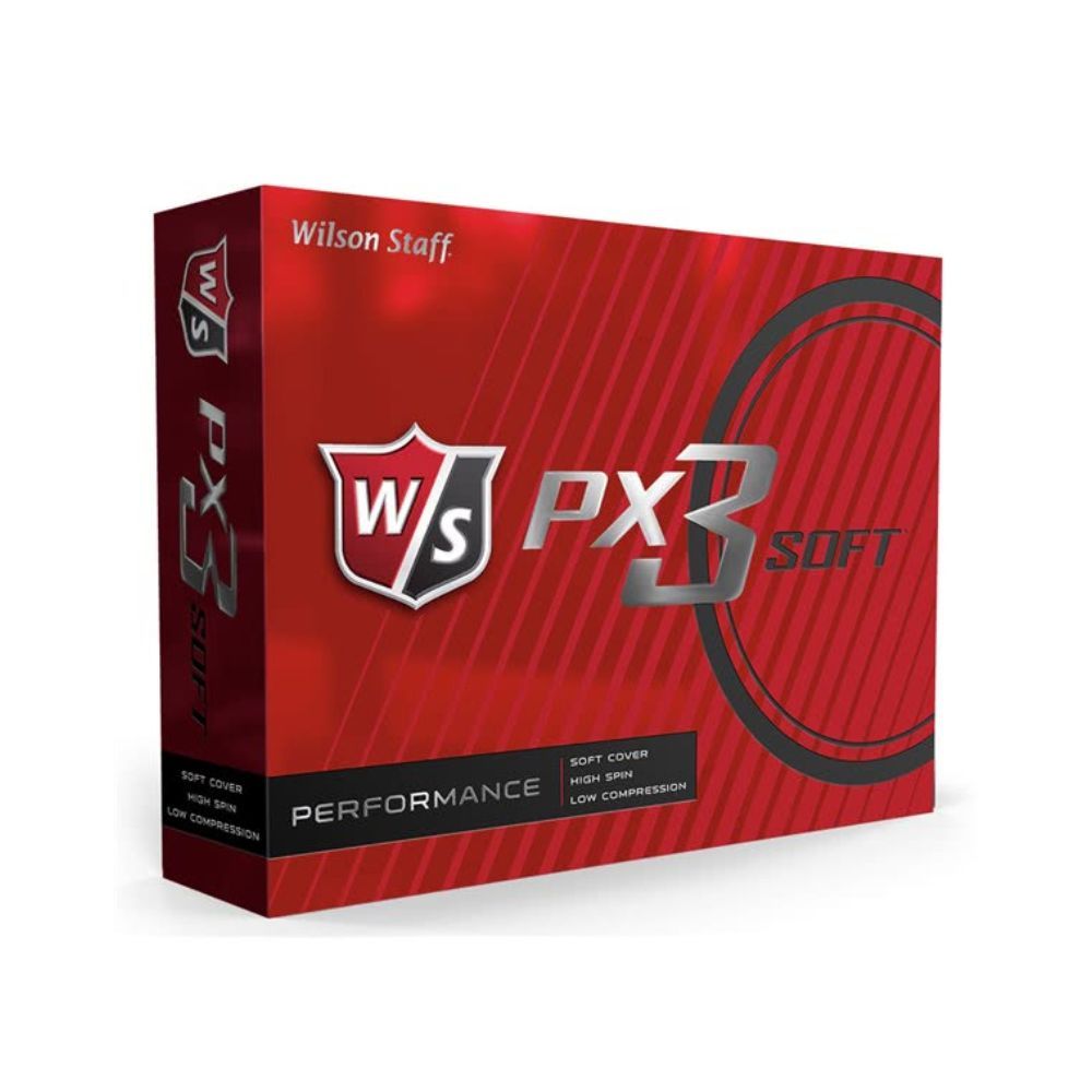 PX3 Soft 3-Lags Golfball Hvit