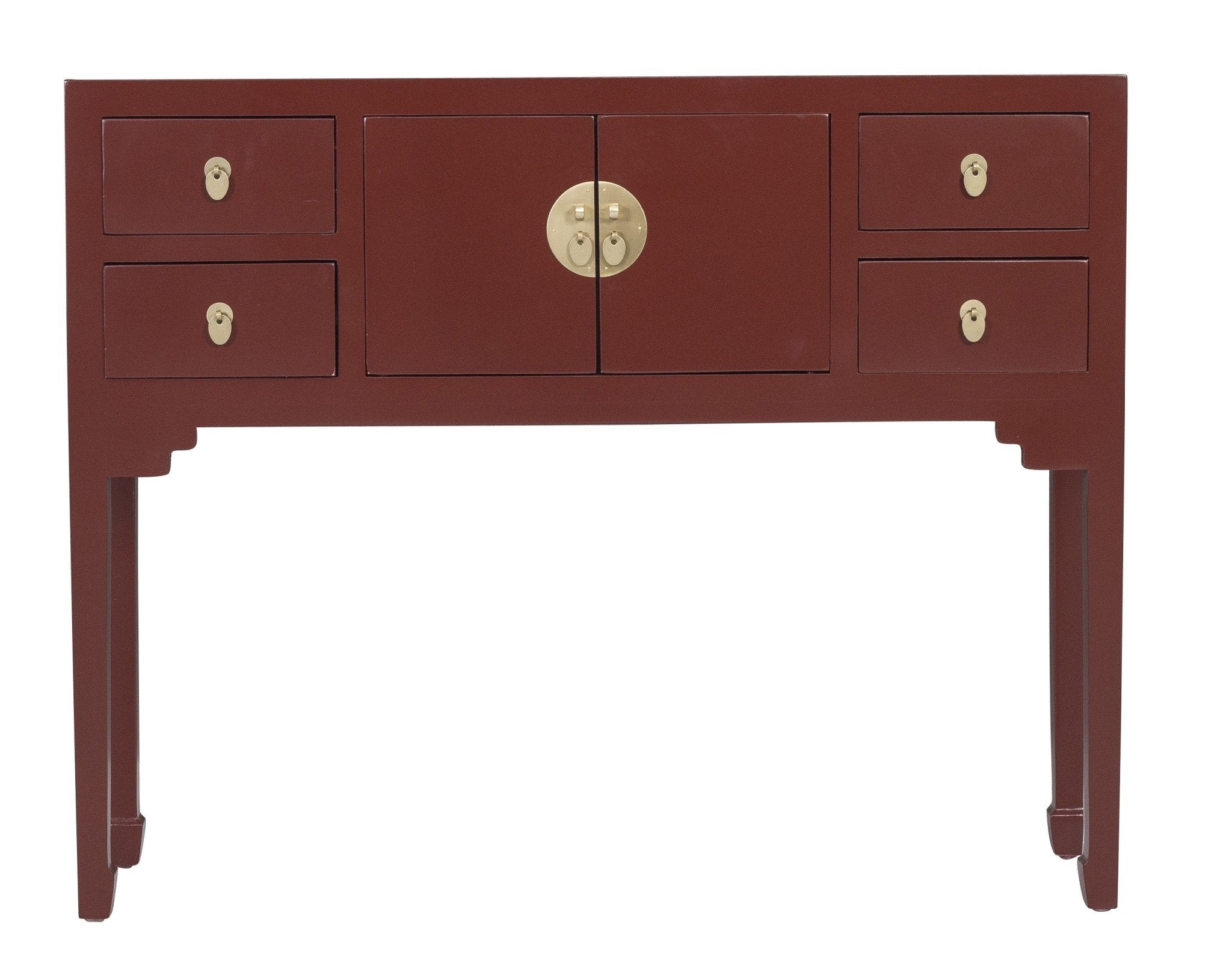 Fine Asianliving Chinese Sidetable Scarlet Rouge -
