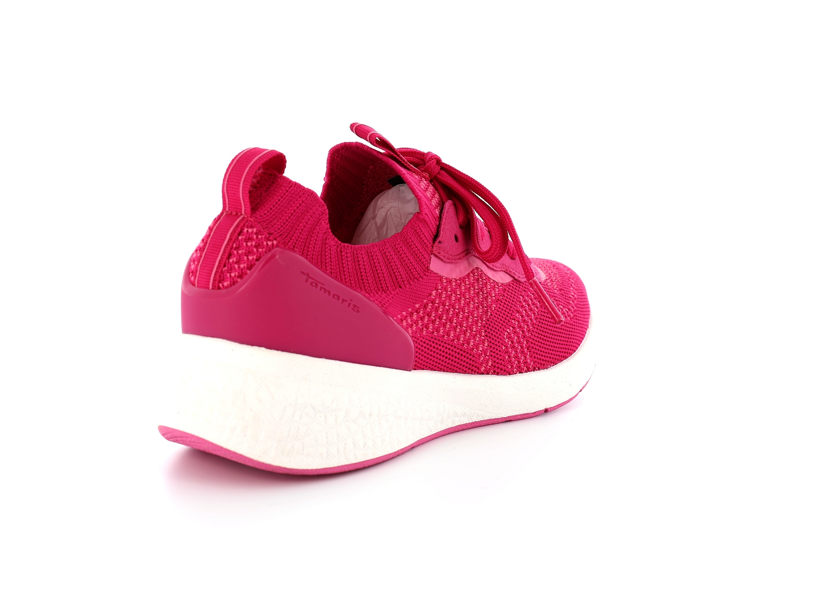 Tamaris-23714 Matières combinées Fushia