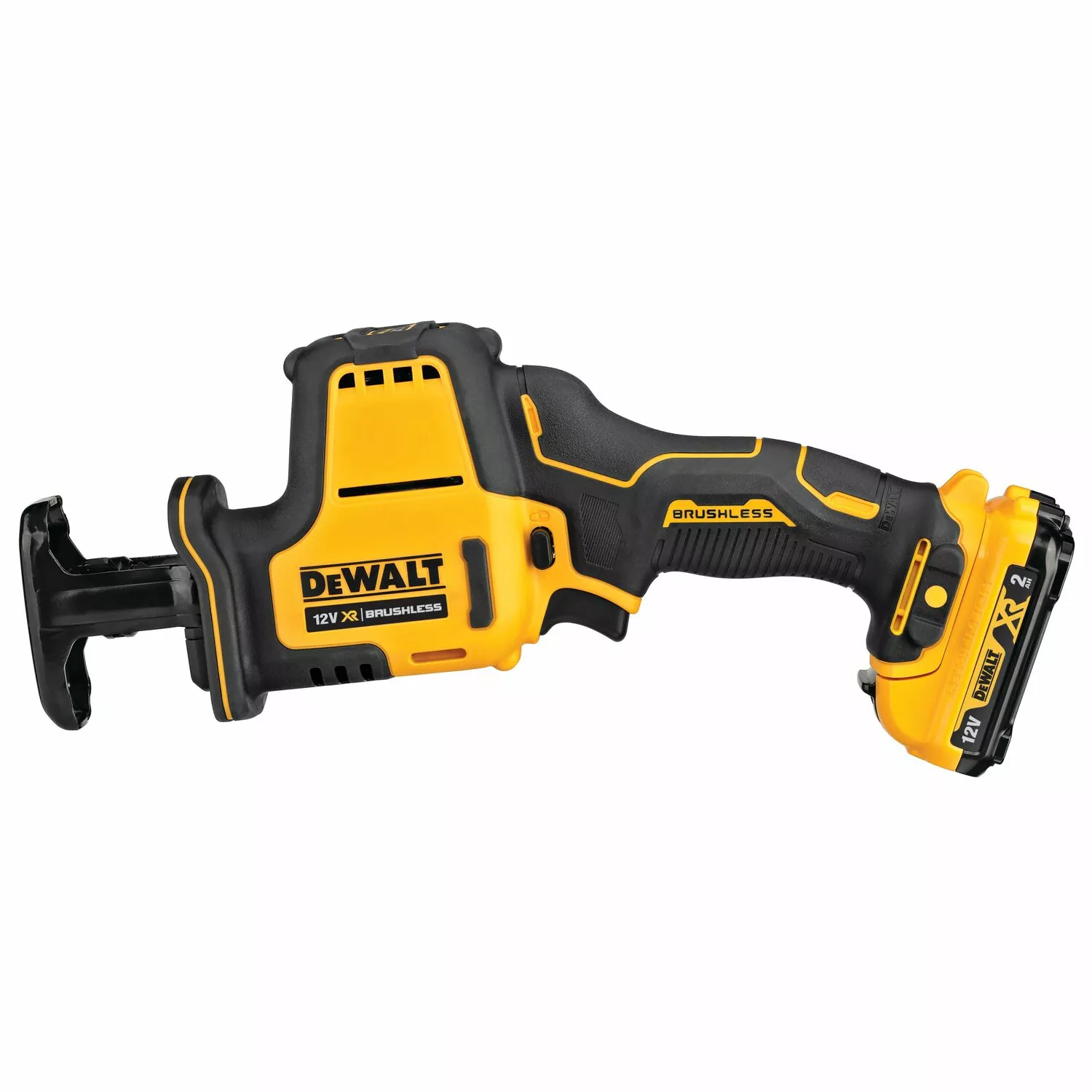 DeWALT DCS312D2-QW 12V Li-ion XR Accu Compacte Reciprozaag set (2x 2.0Ah) in TSTAK koffer