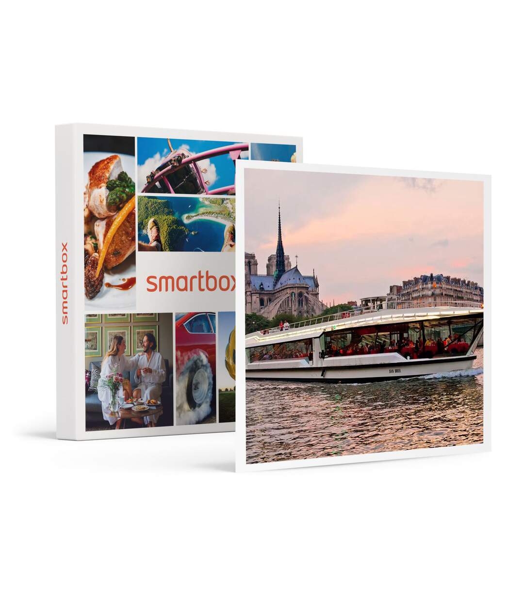 Découverte de Paris en famille : dîner croisière Excellence sur la Seine pour 2 adultes et 1 enfant - SMARTBOX - Coffret Cadeau Gastronomie