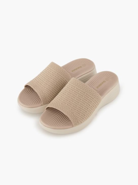 Graceland Pantolette beige