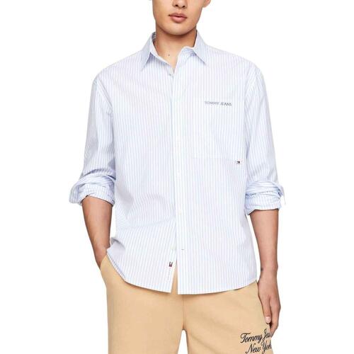 Tommy Jeans - TJM RLX CLASSIC SHIRT Azul