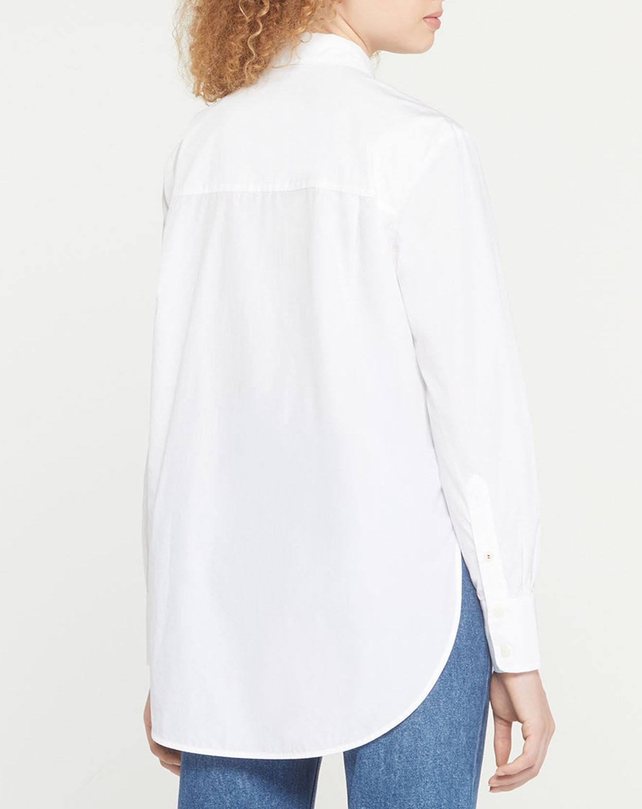 Tommy Hilfiger Chemise Regular Girlfriend blanche