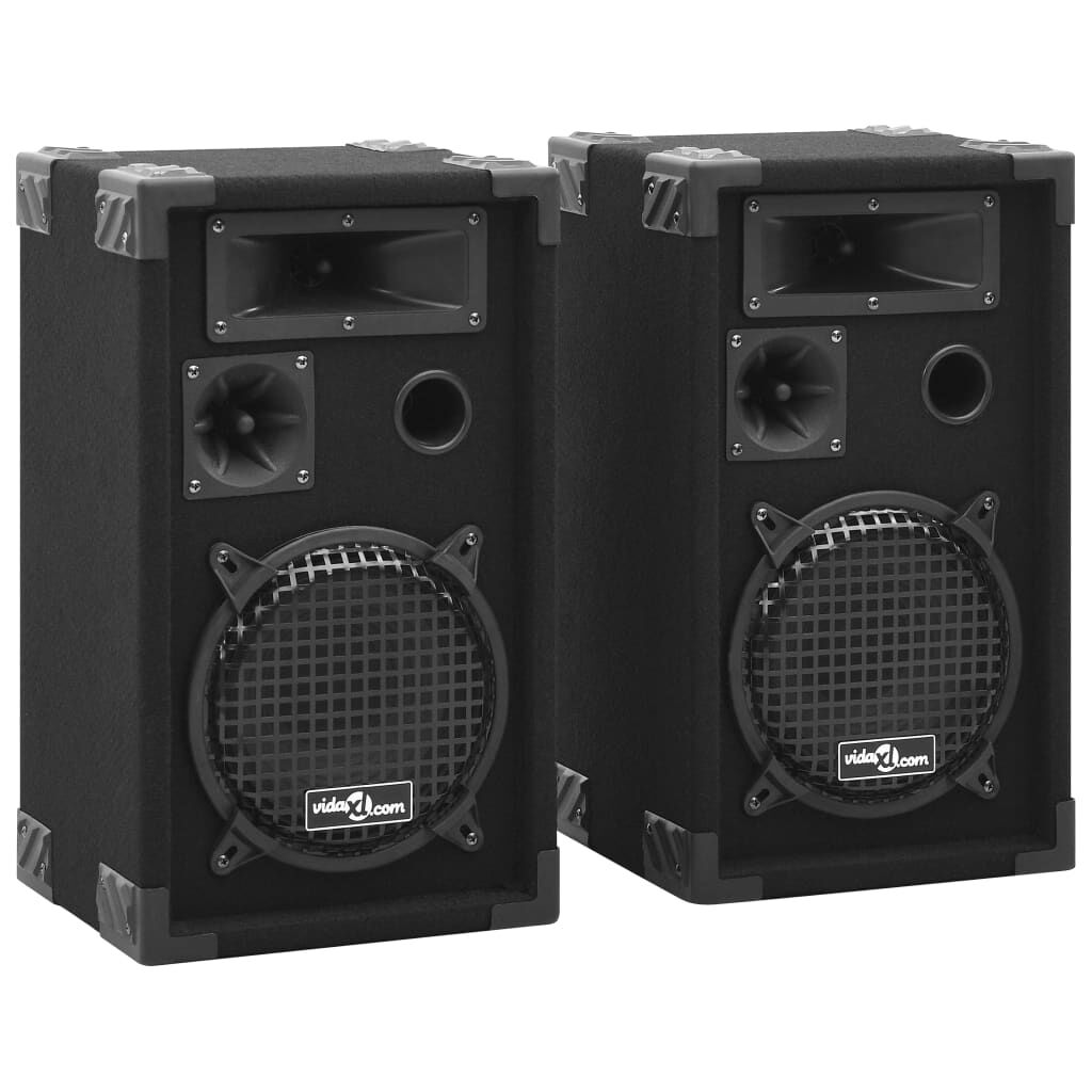 vidaXL Professionele passieve hifi-podiumluidsprekers, 2 stuks, 800 W
