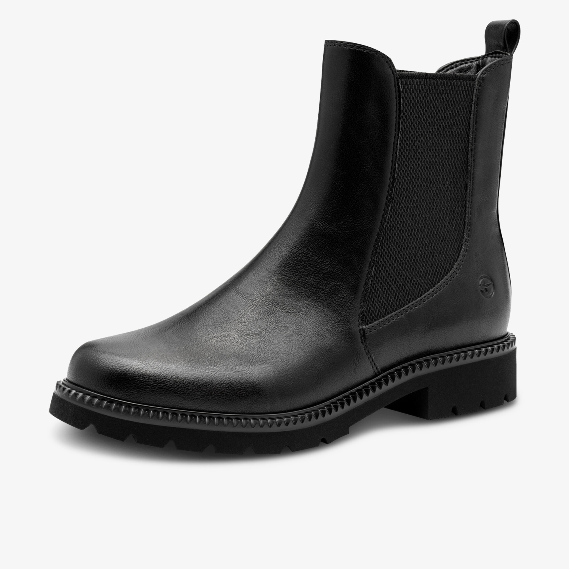 Tamaris Damen Chelsea Boots schwarz