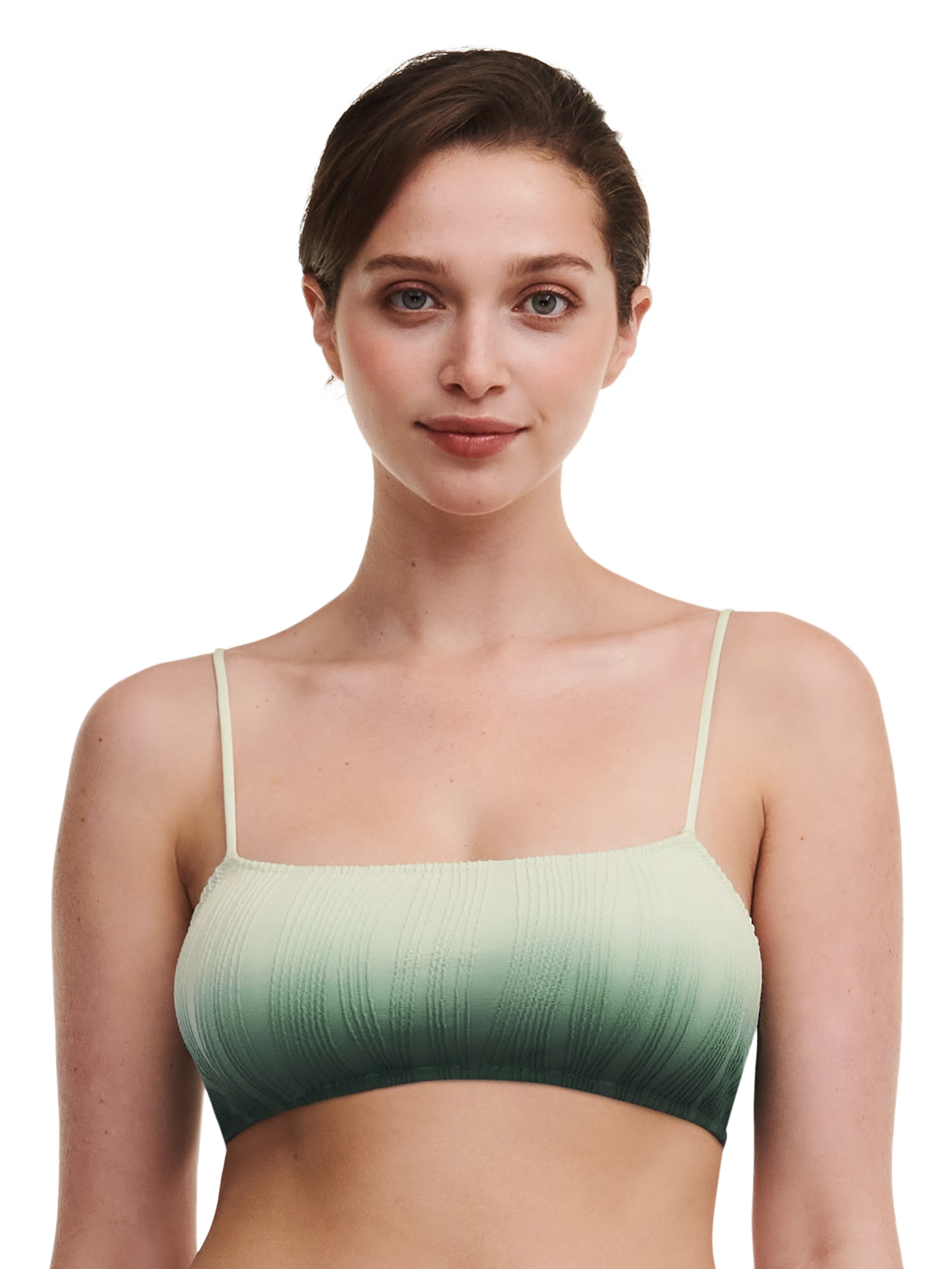 SWIM ONE SIZE - Haut de maillot de bain sans armature coques amovibles | Vert