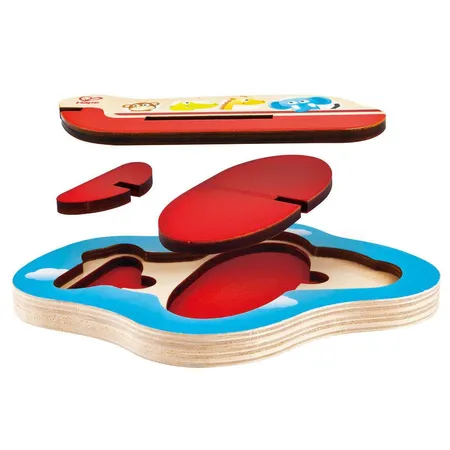 Hape 3D Flugzeug-Puzzle