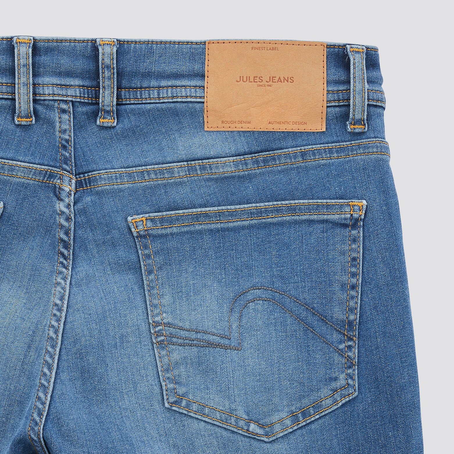 Jean slim urbanflex 4 longueurs Bleu