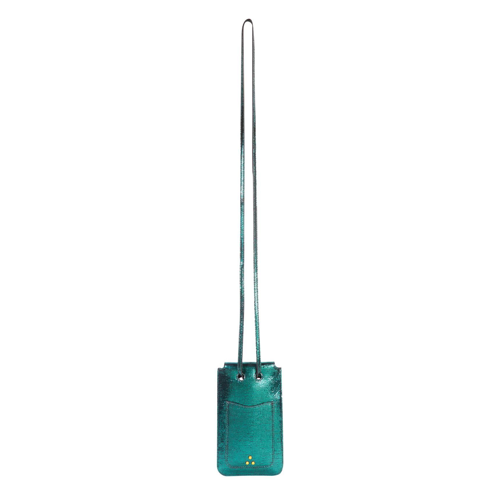 Etui pour téléphone en cuir | Vert