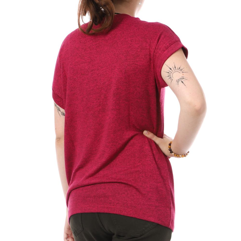 Vero Moda T-Shirt Fushia Femme Vero Moda Brianna