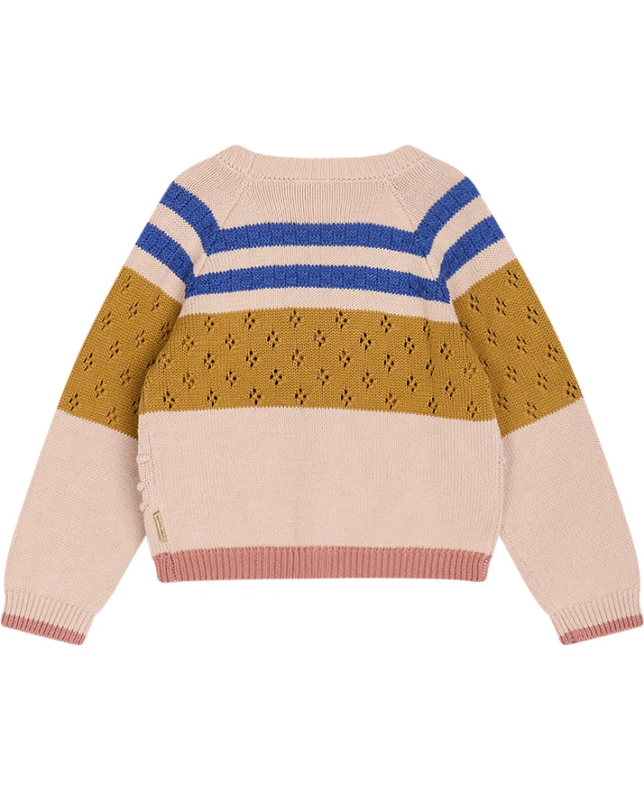 Strickjacke CAMMA in peach dust