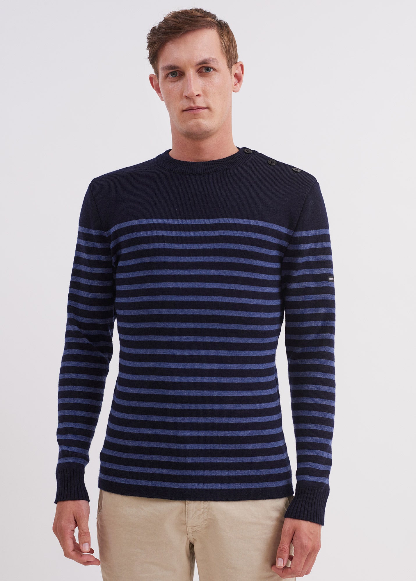Pull marin rayé Rochefort