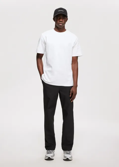 Straight leg broek zwart (ZWART)
