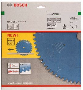Bosch - Cirkelzaagblad - 216x30 Mm - Hout - 48 Tanden
