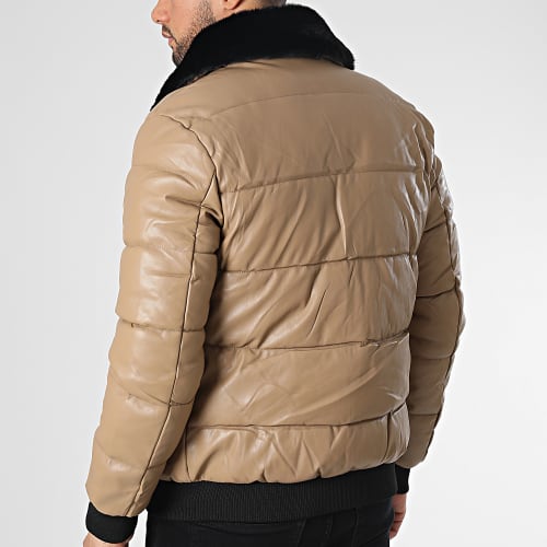 Doudoune Col Fourrure 5151 Camel