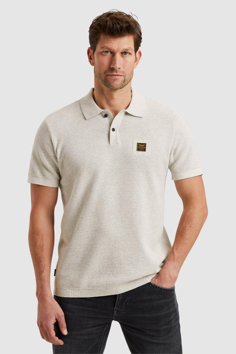 PME legend ecru heren polo