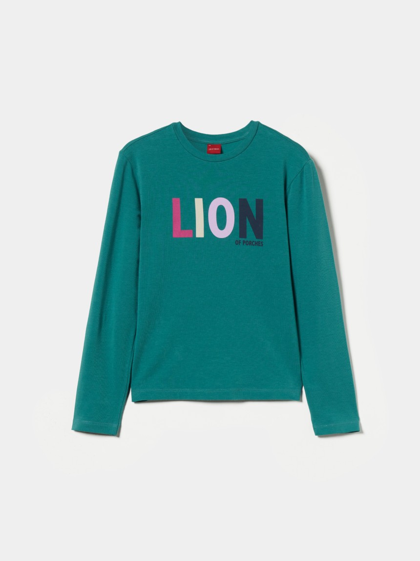 Camisola em algodão com logotipo