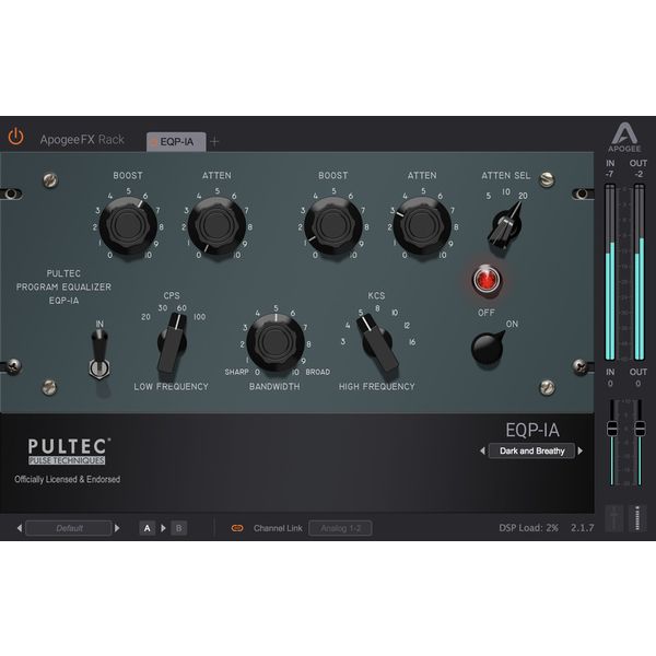 Apogee FX Rack EQP-1A - MEQ-5 Bundle