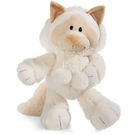NICI Kuscheltier Schneekatze, 20 cm