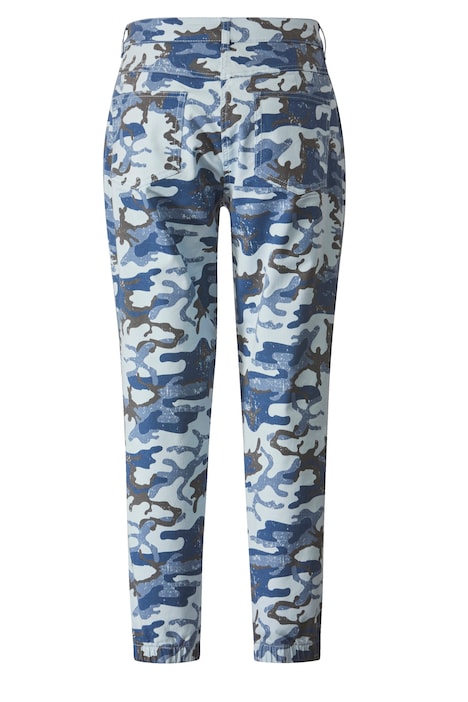 Hose, Komfort Fit, Camouflage, Paillettenband, 5-Pocket
