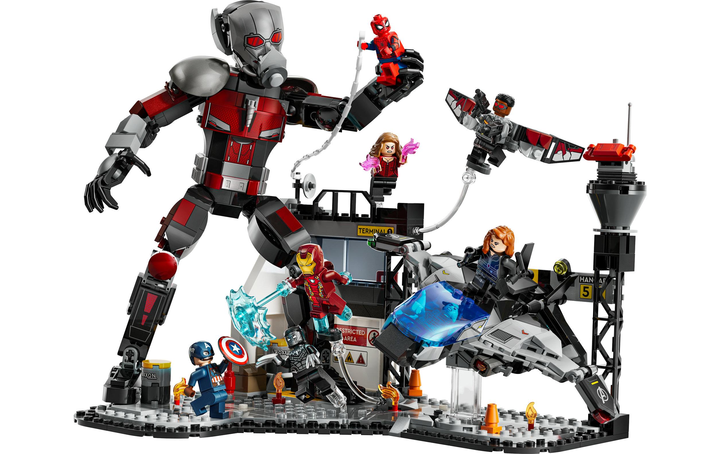 Marvel Captain America: Civil War 76314Superhelden-Action-Figur Bauset