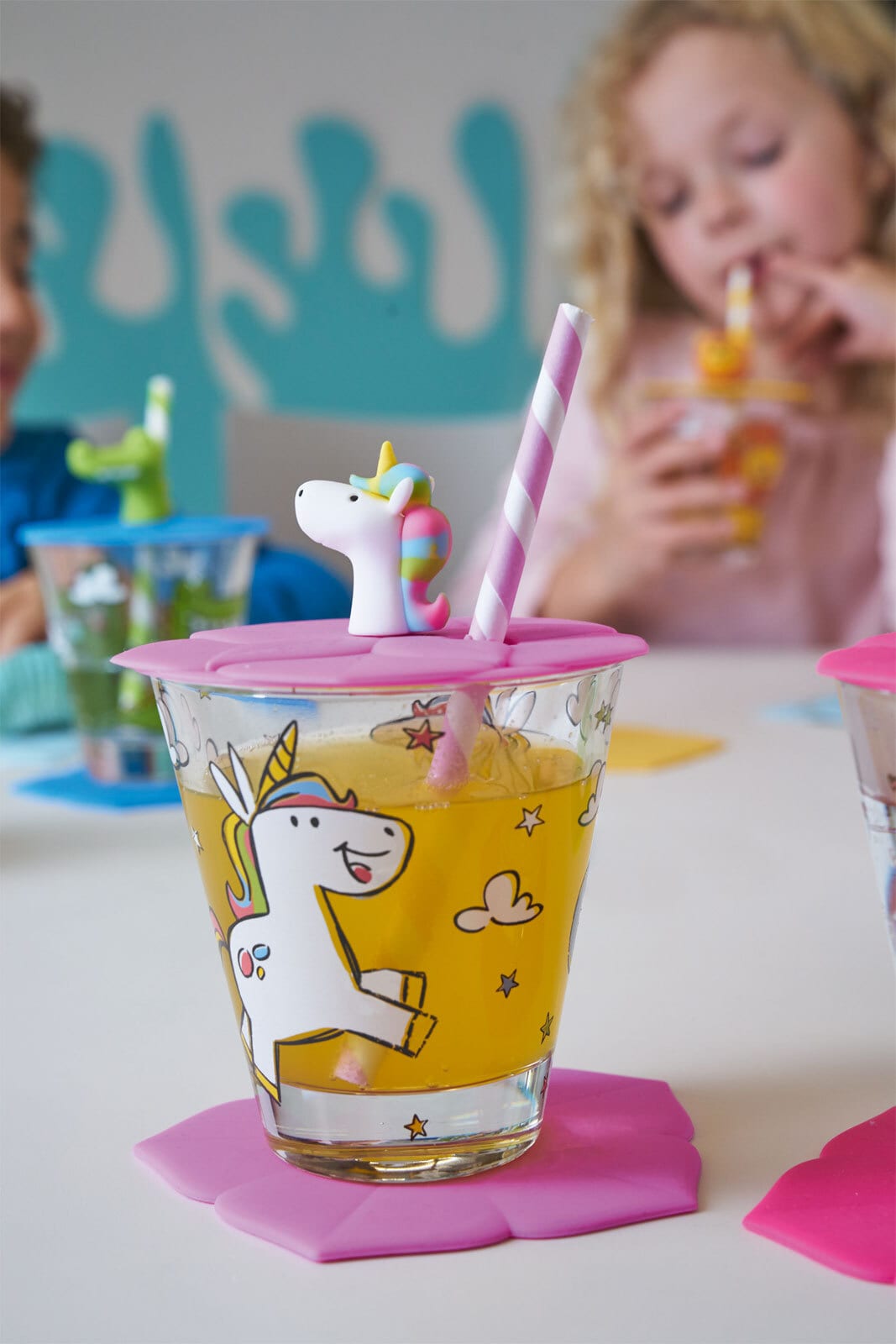 LEONARDO Kindergeschirr Deckel BAMBINI EINHORN
