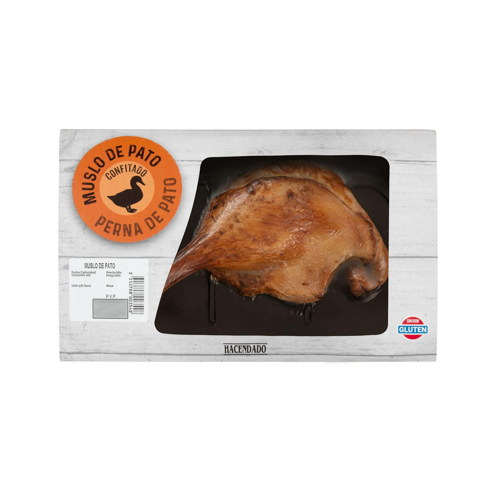 Cuisse de canard confite Hacendado