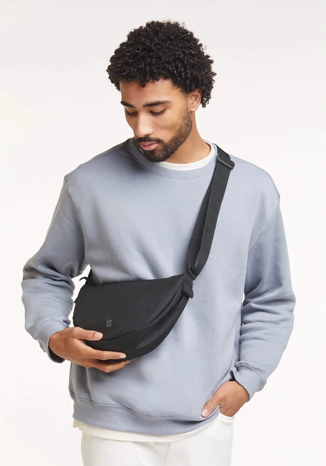 Got Bag Moon Bag Small Black