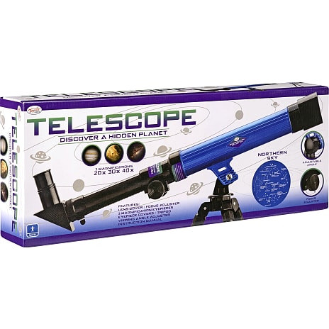 Teleskop med treben