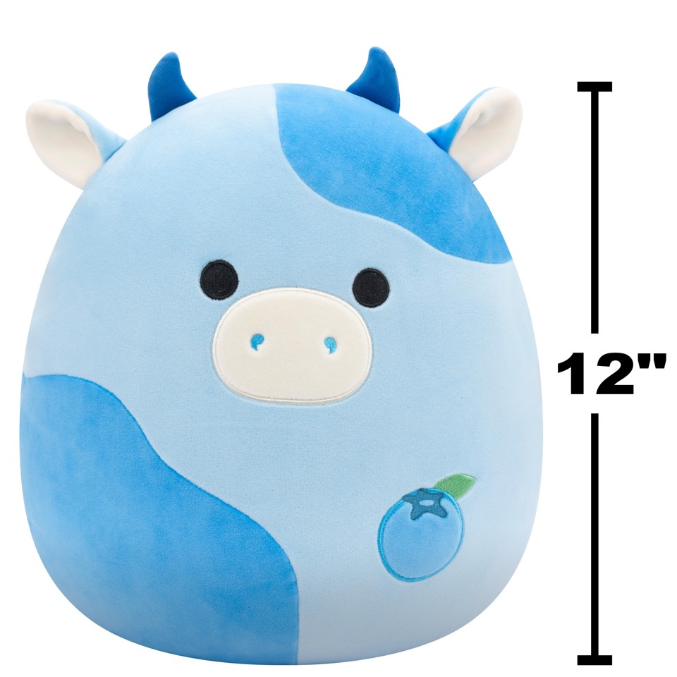 Squishmallows - 30 cm Bamse P21 - Rutanya Cow