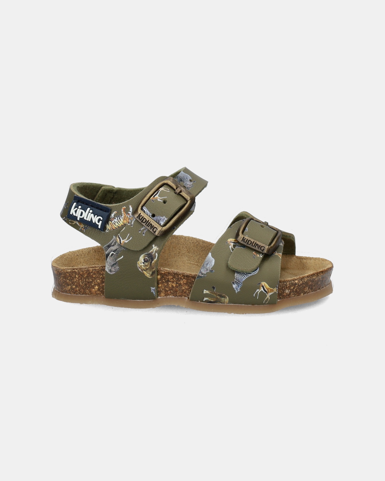 Kipling Safari Sandalen  - groen