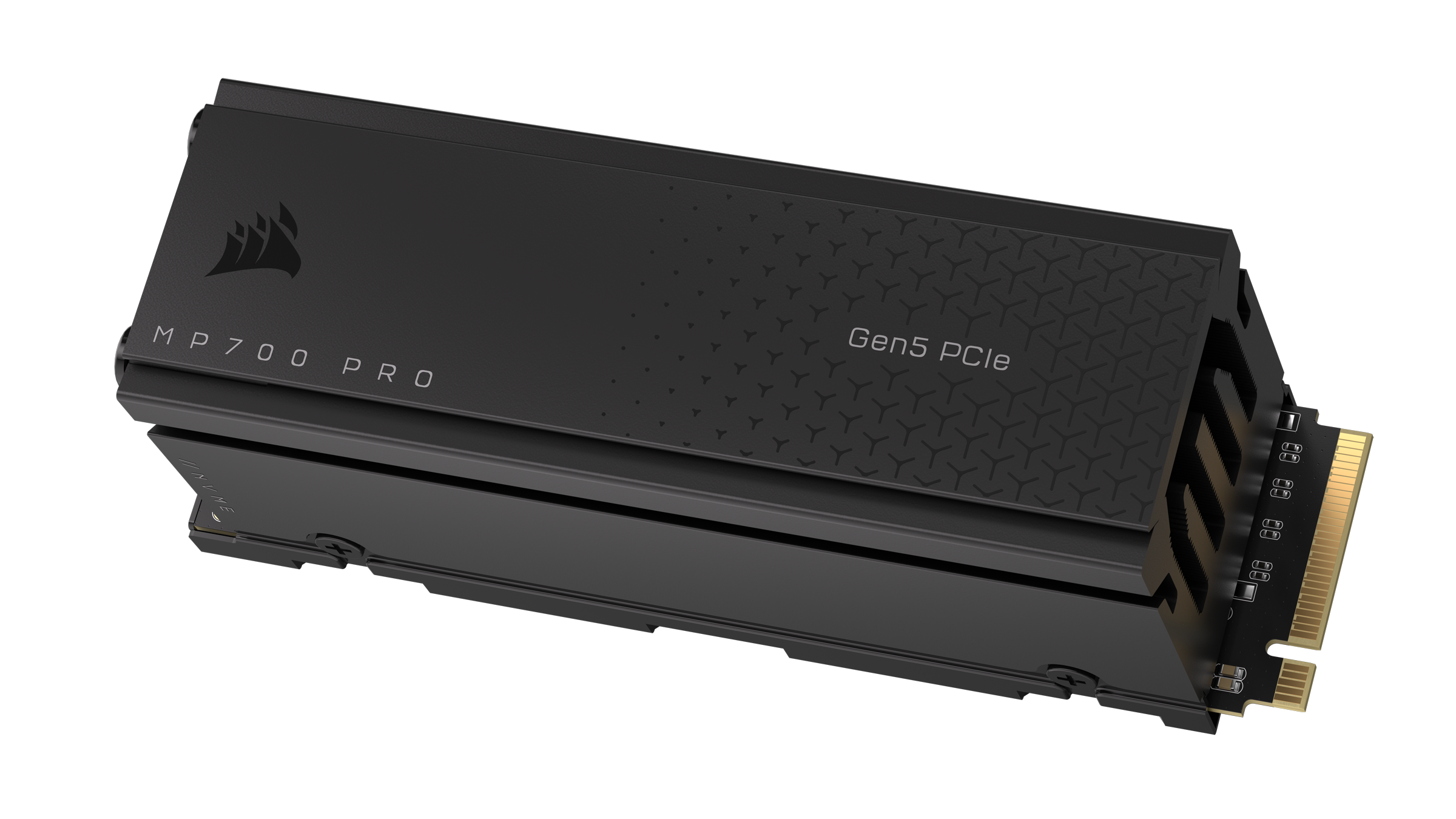 Corsair interne SSD »MP700 PRO 1TB M.2 NVMe PCIe Gen. 5 x4 SSD with Cooler« Anschluss M.2 Microsoft DirectStorage