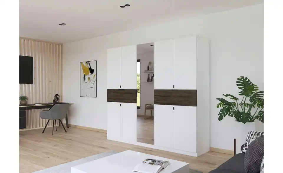 Drehtürenschrank 9 Stück 226 cm