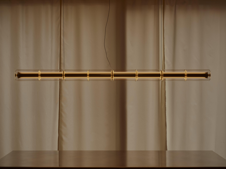 Flos Luce Cilindrica S1 hanglamp Glass