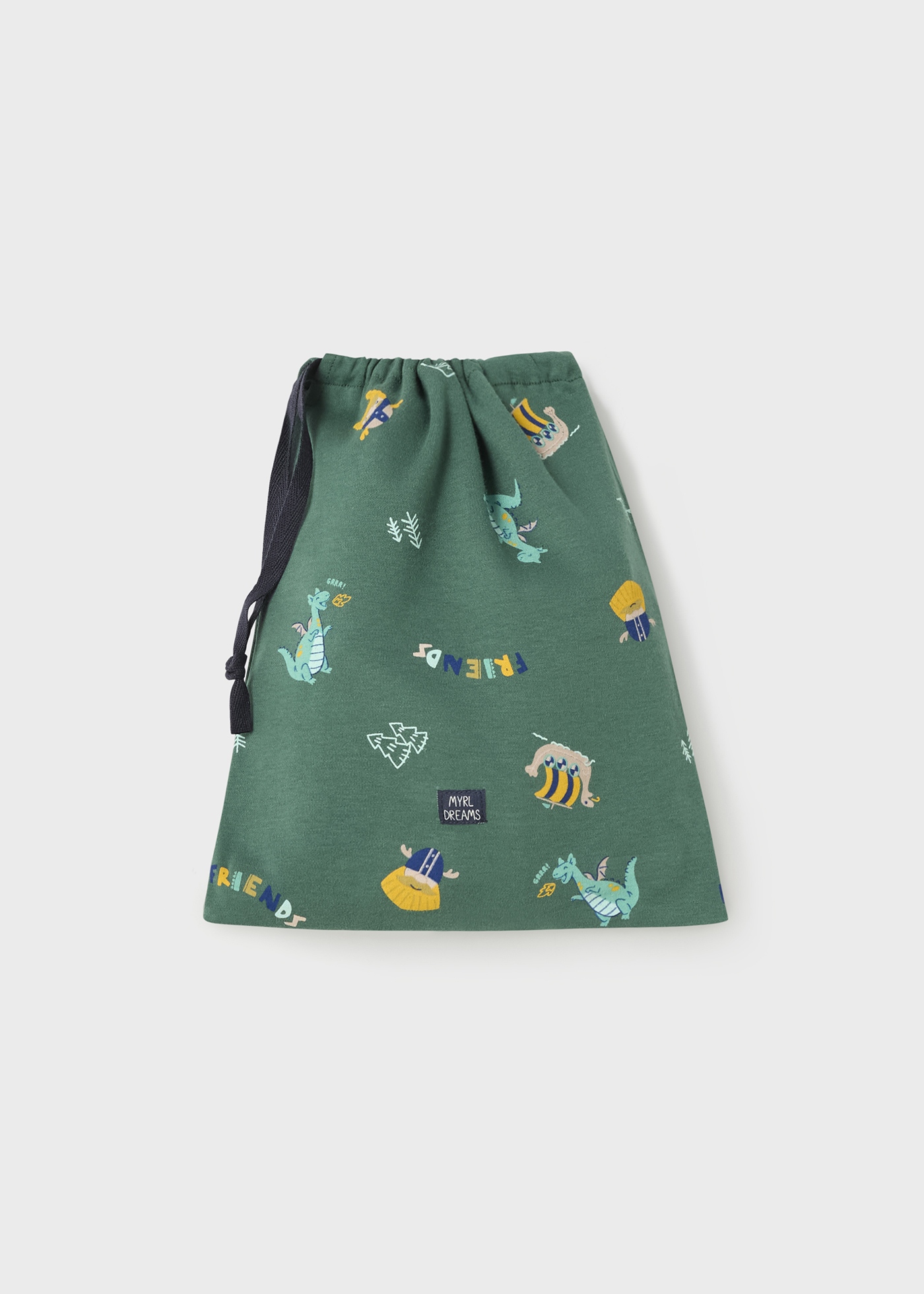 Pijama de bebê Better Cotton com bolsa