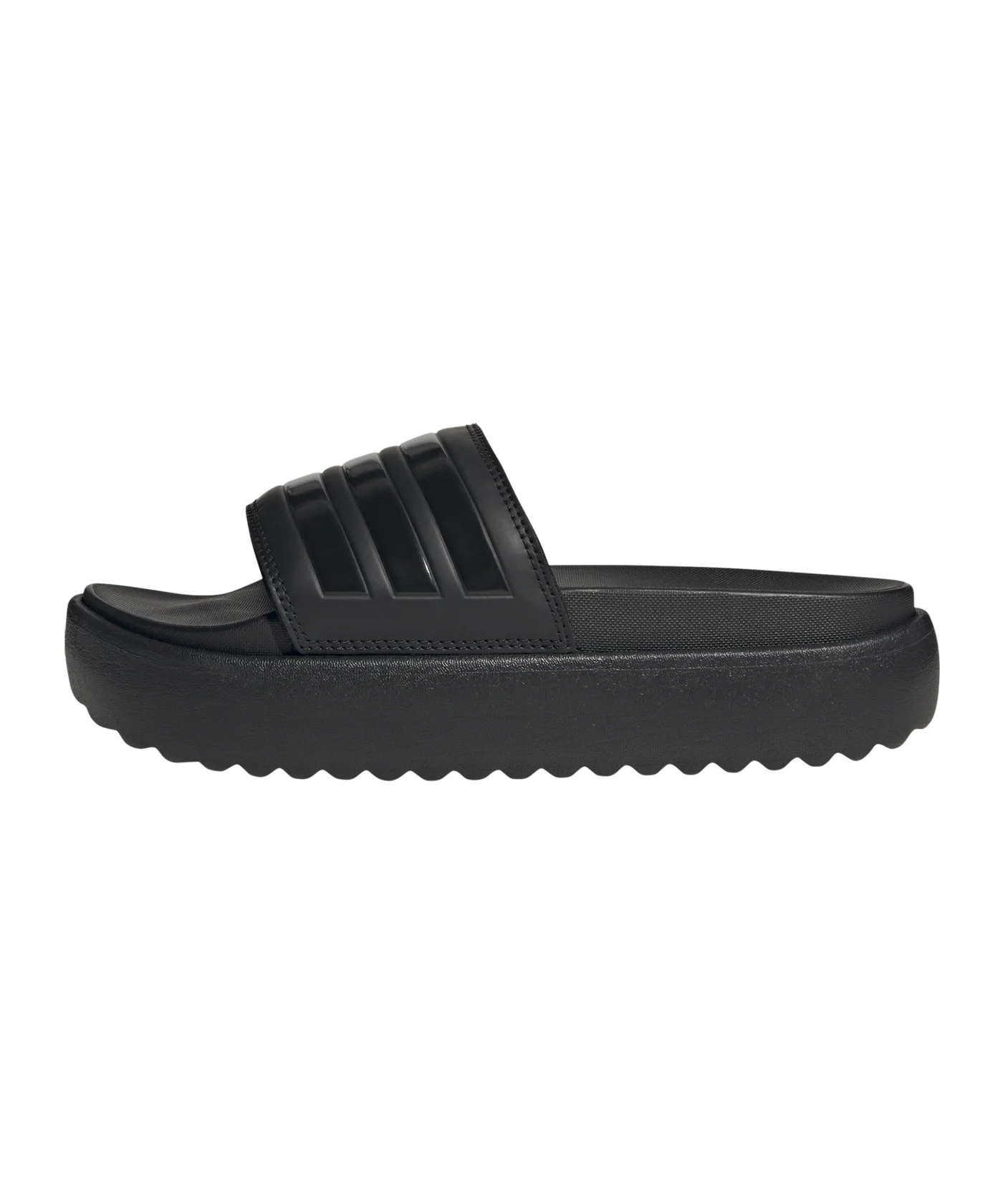 adidas Adilette Platform Slides Black