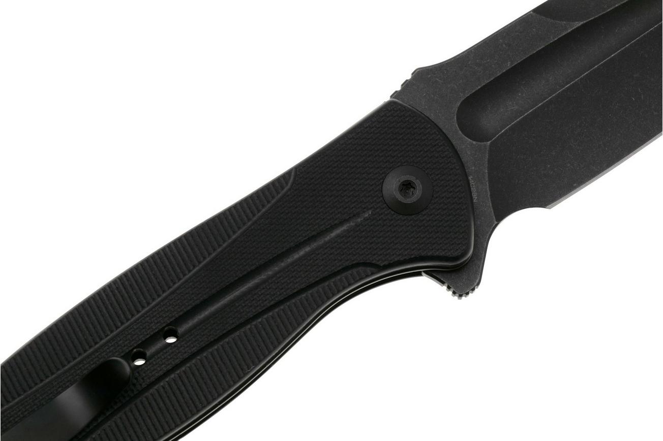 Civivi Incindie C23053-1 Black Stonewashed 14C28N, Black G10 zakmes