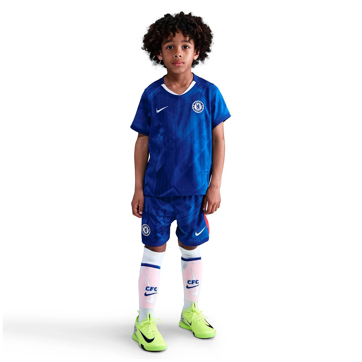 Conjunto Nike Chelsea FC Primeiro Equipamento 2025-2026 Criança
