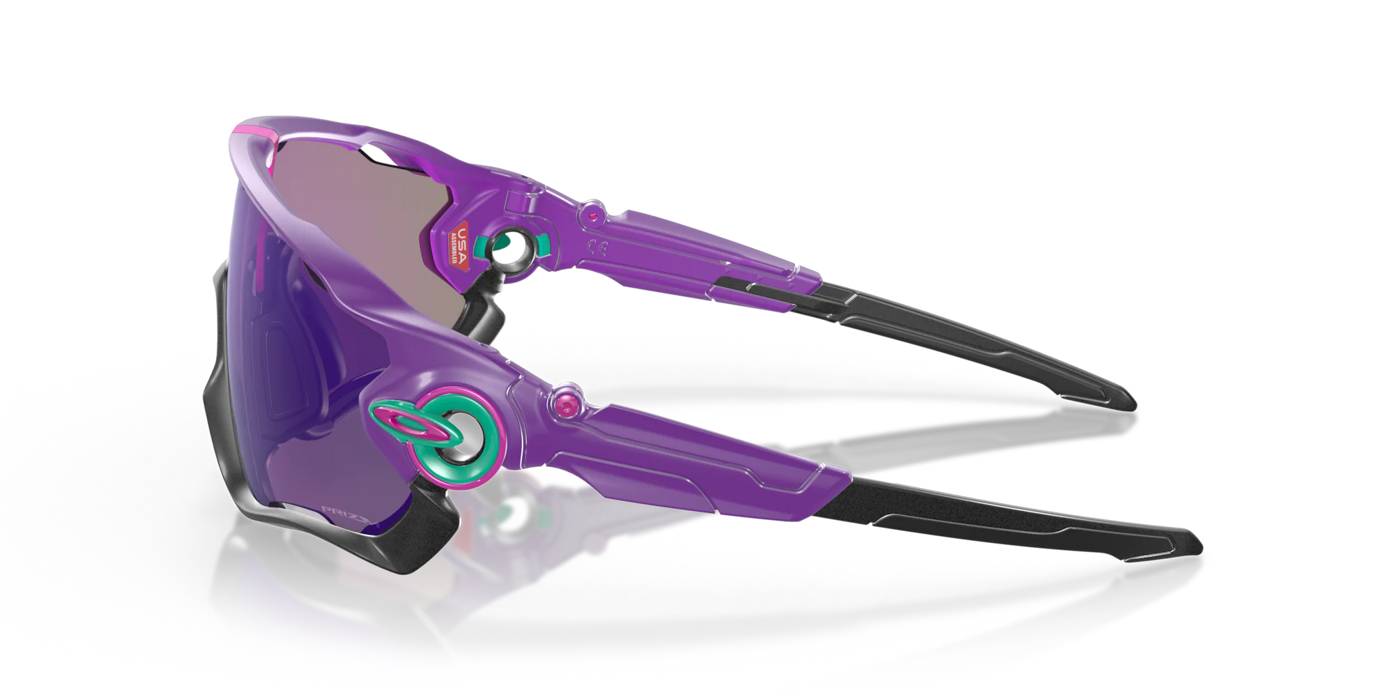 Jawbreaker 6631/Matte Electric Purple w/Prizm Jade