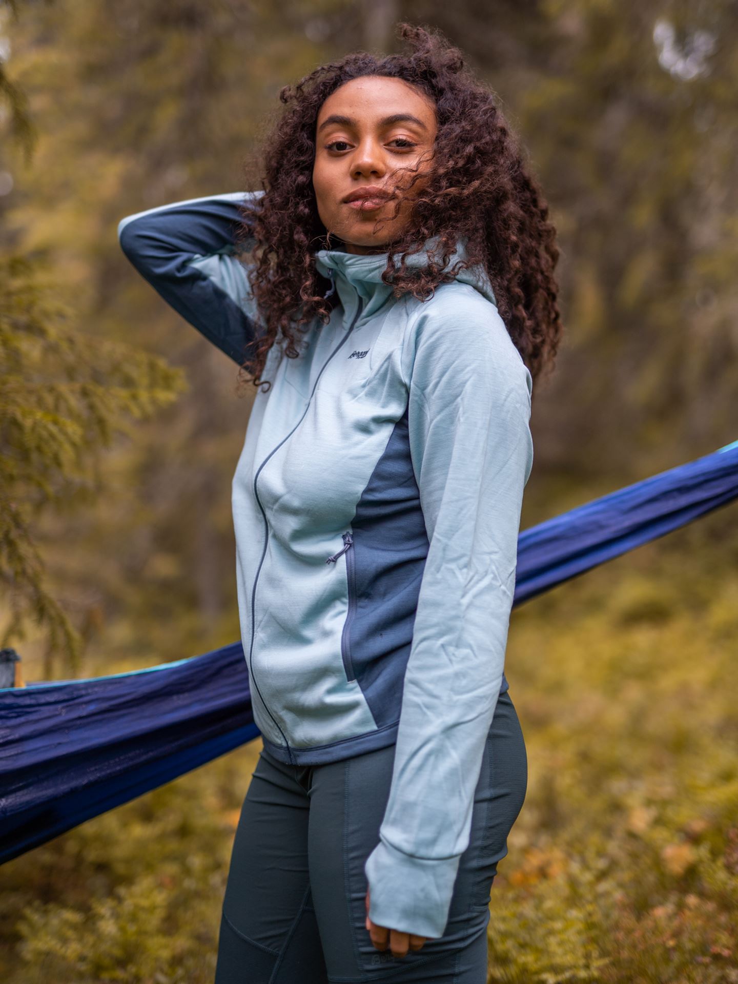 Cecilie Wool Hood Jacket